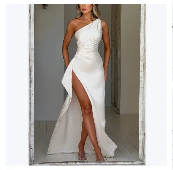 One-Shoulder Maxi Dress # 1