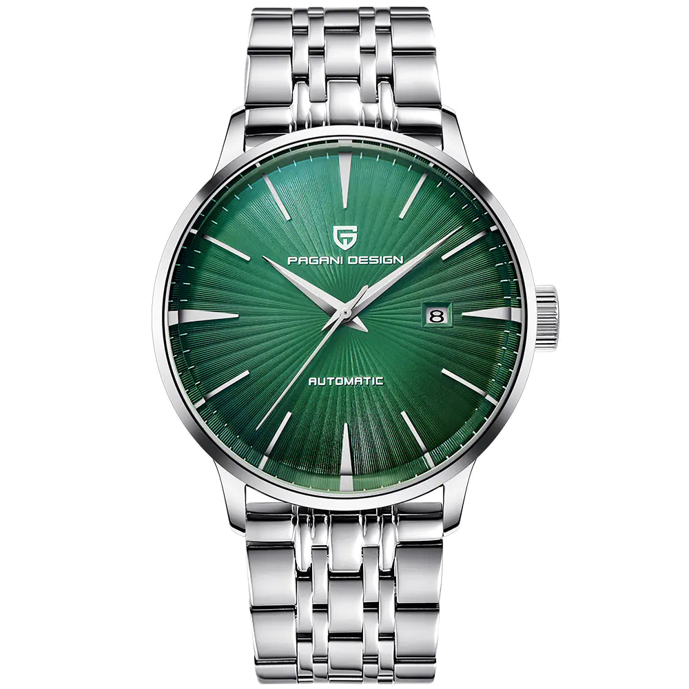 Men's Waterproof Steel Band Mechanical Watch
