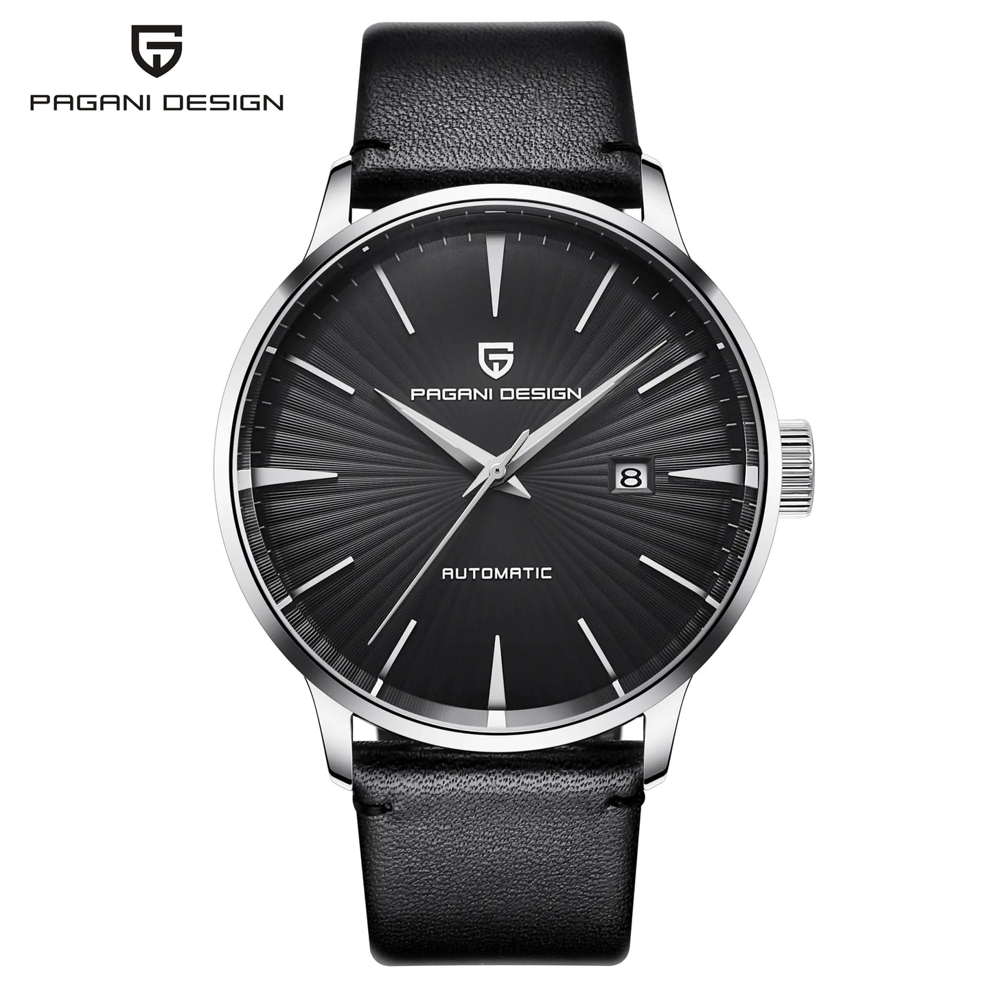 Men's Waterproof Steel Band Mechanical Watch