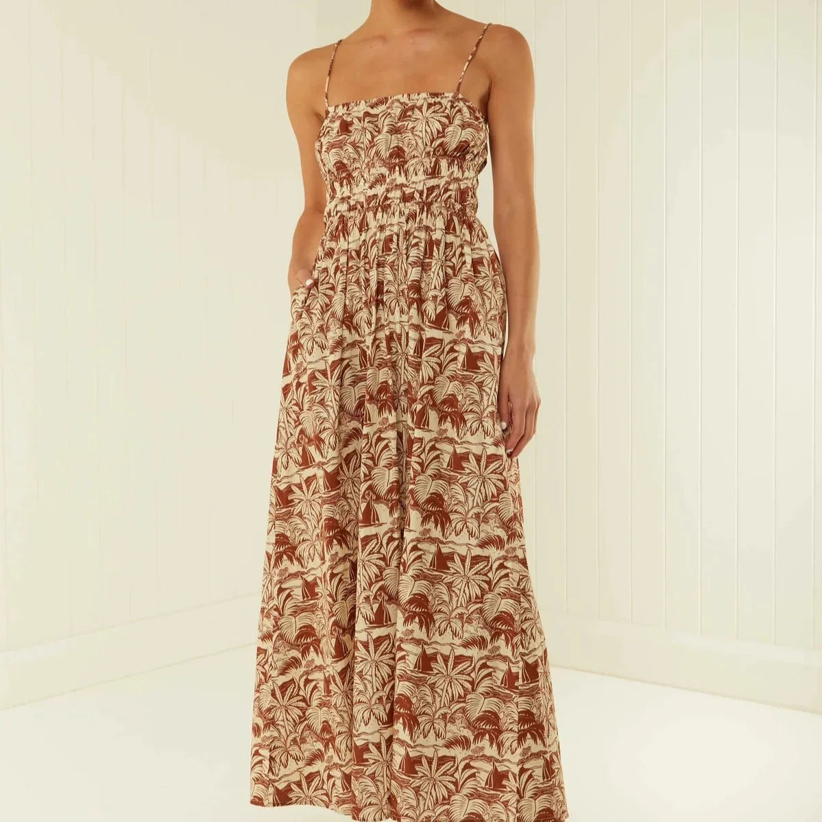 Elegant Off-Neck Sling Dress