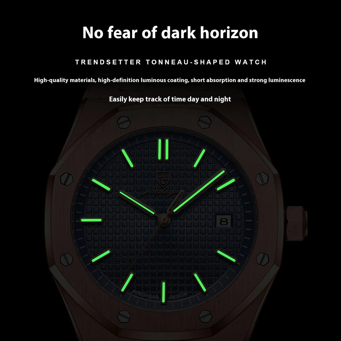Men's Luminous Waterproof Quartz Watch