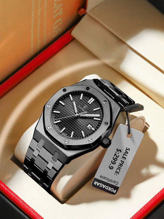 Men's Luminous Waterproof Quartz Watch