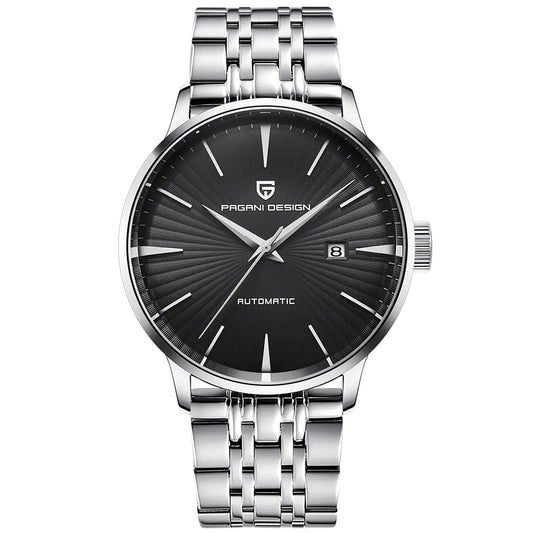 Men's Waterproof Steel Band Mechanical Watch