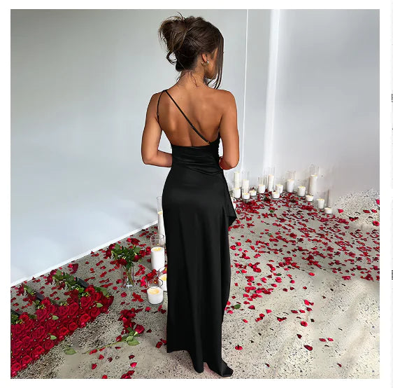 One-Shoulder Maxi Dress # 1